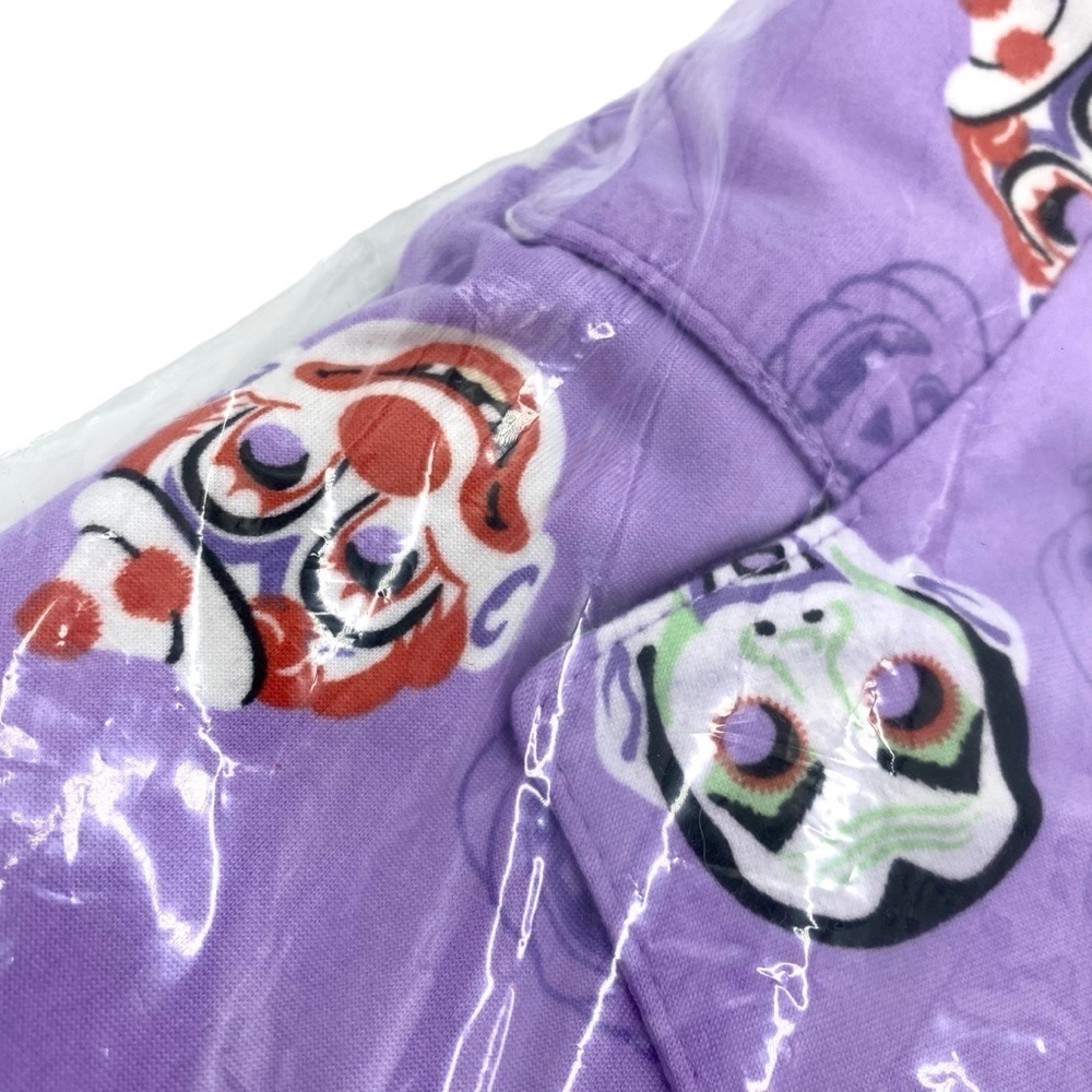 Halloween Women’s Retro Monster Print Pajama Set Way to Celebrate New - Picture 8 of 11